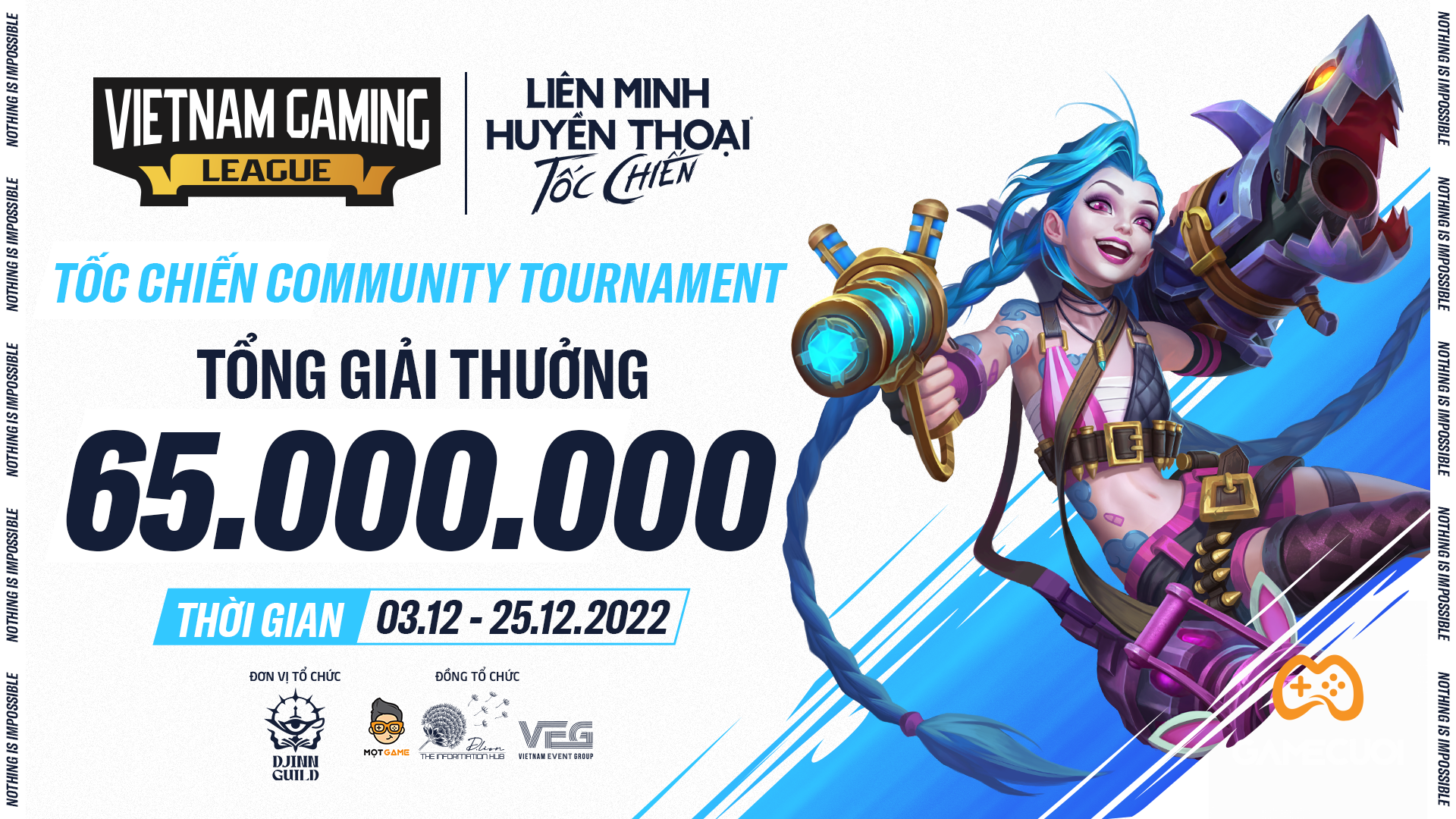 Mở đăng ký giải Tốc Chiến Community Tournament tại Vietnam Gaming League