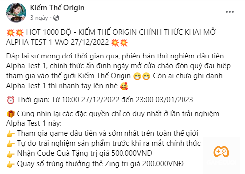 kiem the origin 3 Game Cuối