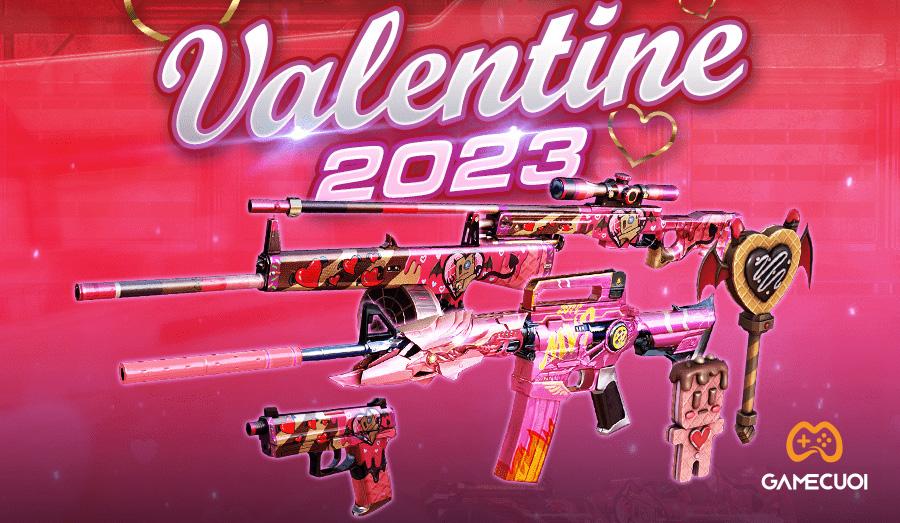 Báu vật Valentine tái ngộ game thủ Đột Kích