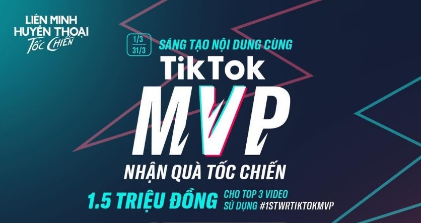 Liên Minh Huyền Thoại: Tốc Chiến Việt Nam ra mắt Event “Sáng tạo nội dung WR TIKTOK MVP”