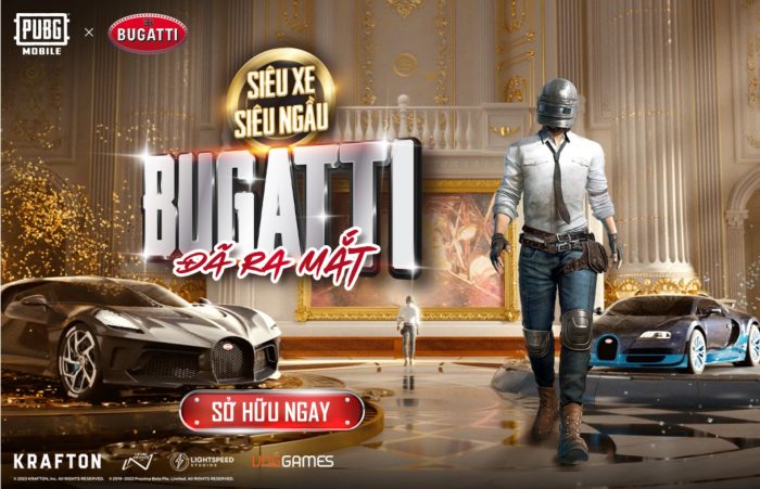 PUBG Mobile hop tac Bugatti Game Cuối