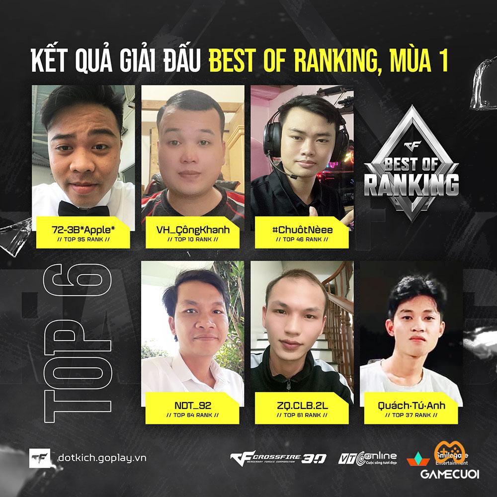 Best of Ranking 2023 – Tấm vé cuối cùng của giải bán chuyên Đột Kích đã có chủ