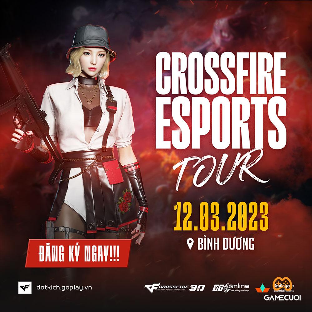 Bình Dương sẽ là điểm đến tiếp theo của CrossFire eSports Tour trong tháng 3