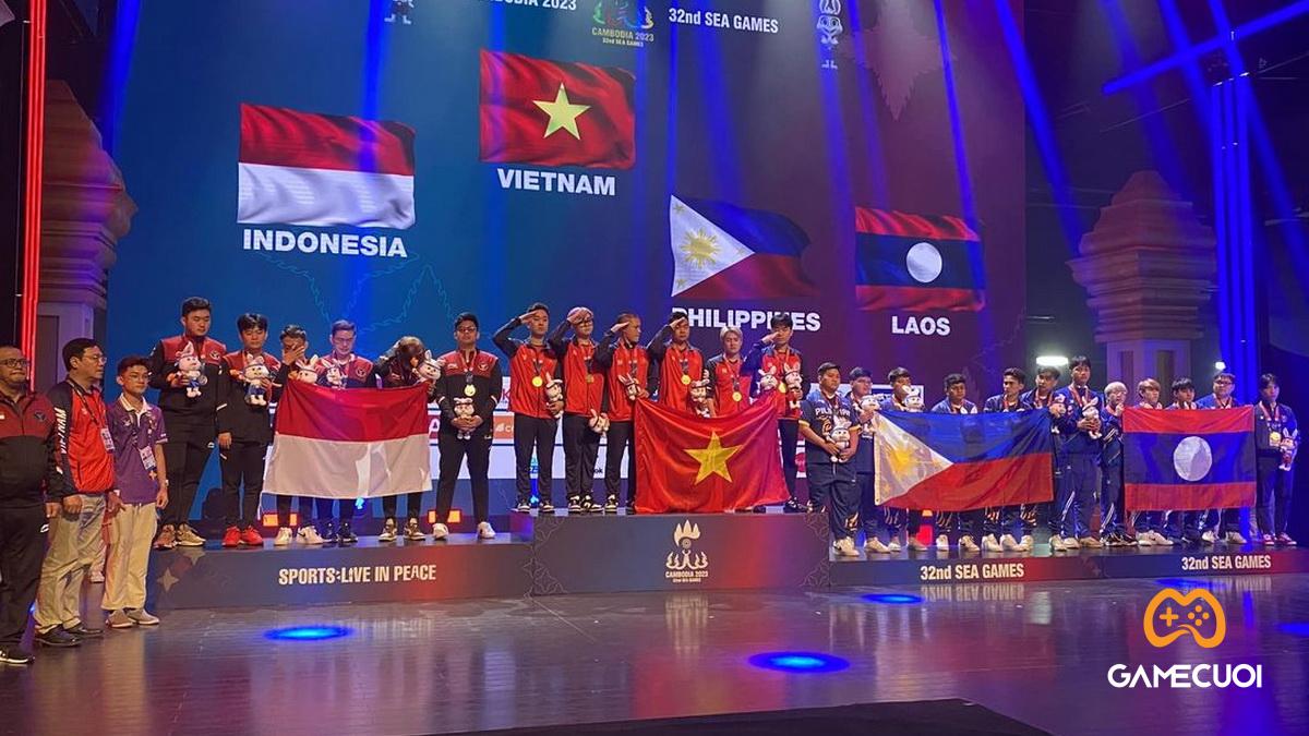 Tổng hợp thành tích đoàn thể thao điện tử Việt Nam tại SEA Games 32