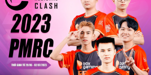 Đội tuyển Box Gaming đại diện PUBG Mobile Việt Nam tham dự giải đấu PMRC 2023