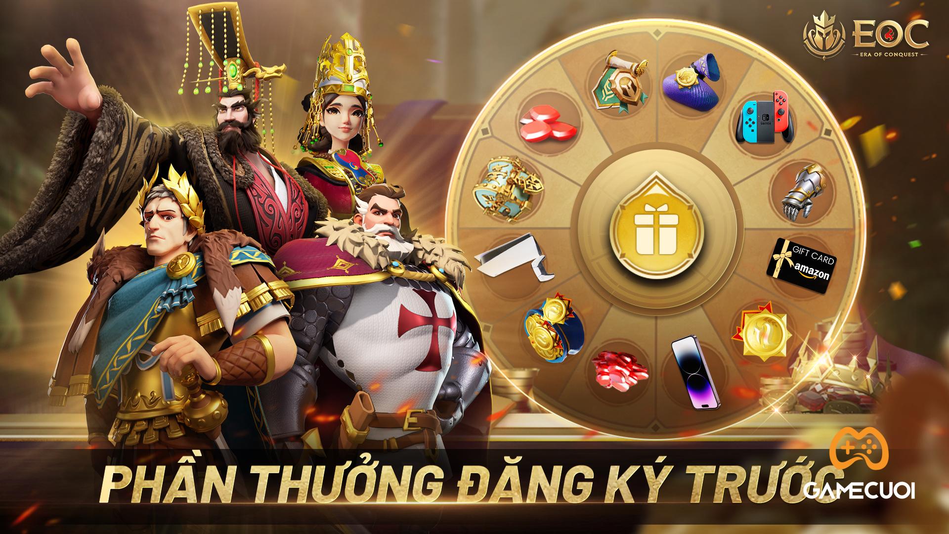 Era of Conquest sẵn sàng cập bến làng game Việt với tên gọi Kỷ Nguyên Chinh Phục
