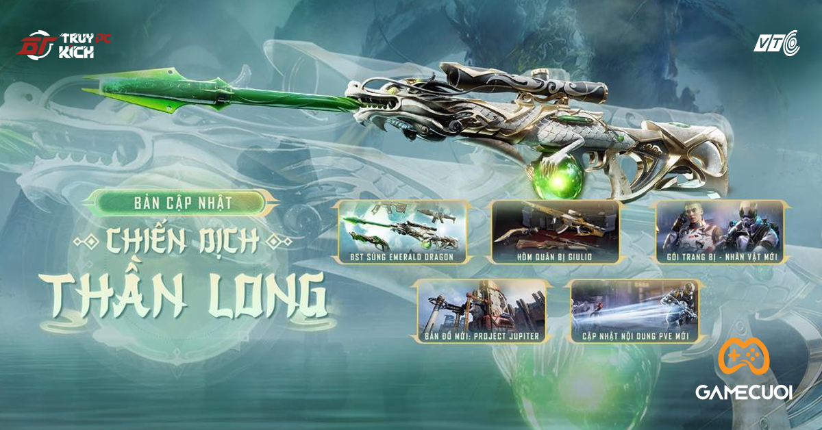 “Kẻ phản diện” Jok3r cùng loạt vũ khí bá đạo sẽ chính thức đặt chân vào Chiến Dịch Thần Long – Big Update của Truy Kích PC ngày 19/9