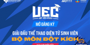 UEC Đột Kích 2023 – Giải đấu esports dành riêng cho sinh viên chính thức mở đăng ký