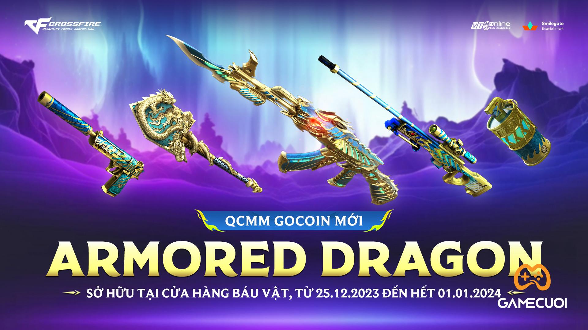 Đột Kích tung bộ vũ khí Armored Dragon cùng loạt sự kiện nhân dịp Giáng Sinh và năm mới