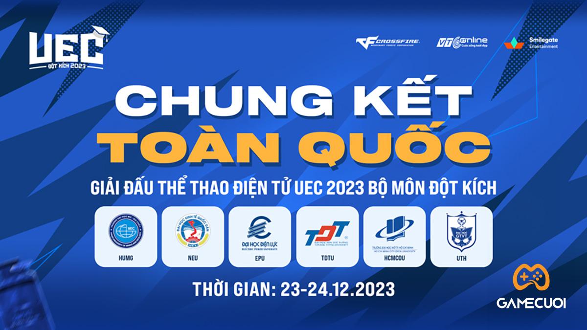 Đột Kích khép lại năm eSports với Chung Kết Toàn Quốc UEC Đột Kích 2023