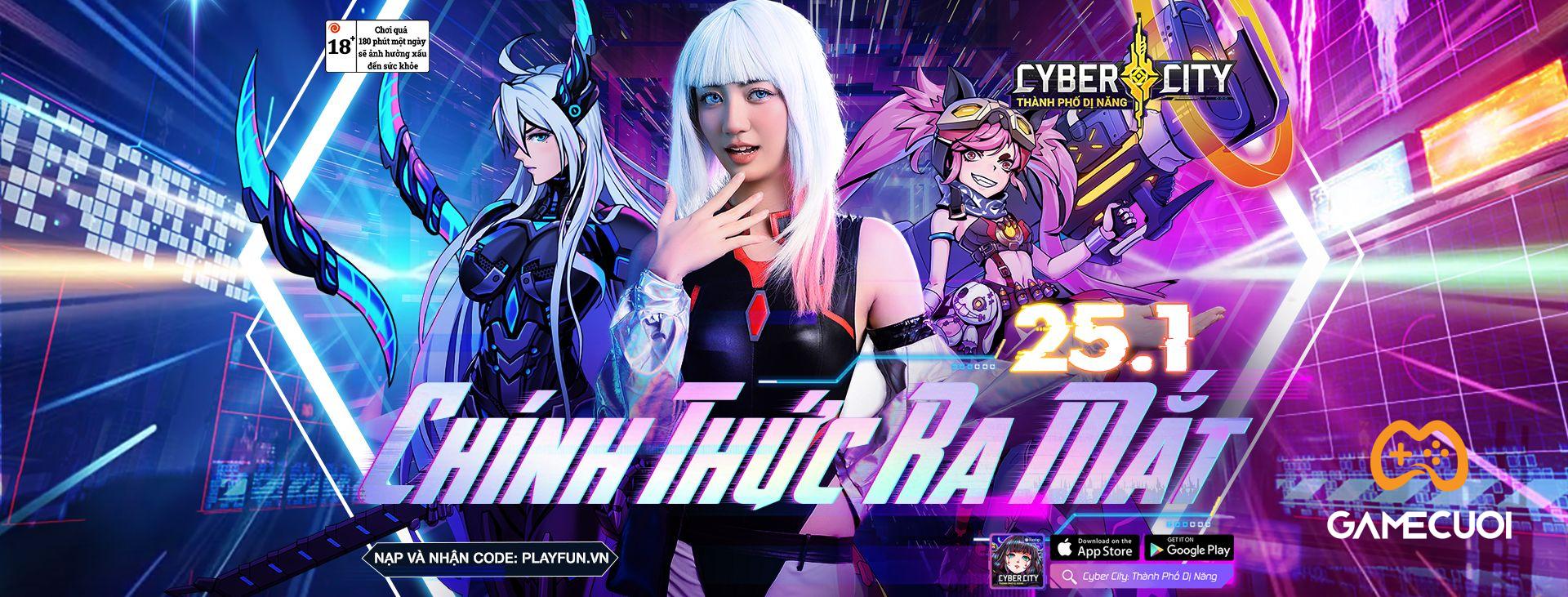 Cyber City  – Chiến Trường Thời Không được Funtap ra mắt vào10h sáng ngày 25/1