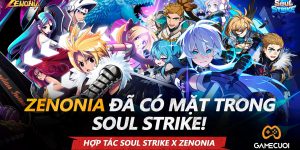 Tân binh Soul Strike kết hợp với huyền thoại Zenonia trong bản cập nhật mới nhất