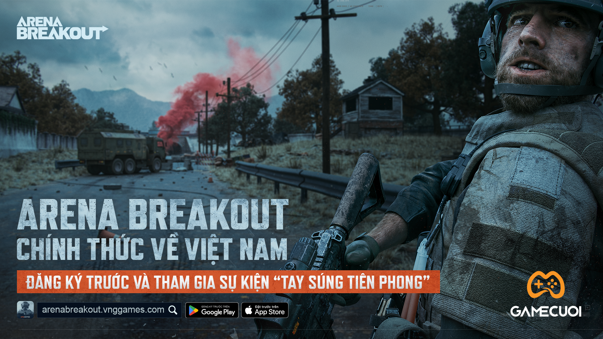 VNGGames mở cửa đăng ký trước Arena Breakout – Game FPS trên mobile có chơi giống Escape from Tarko