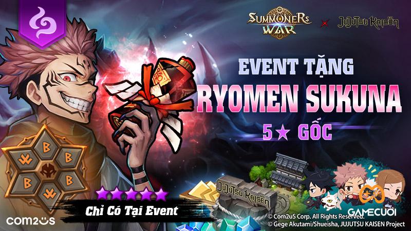 Summoners War chính thức update nhân vật từ Jujutsu Kaisen