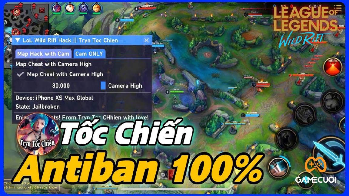 Tốc Chiến khóa vĩnh viễn hơn 1300 tài khoản hack map