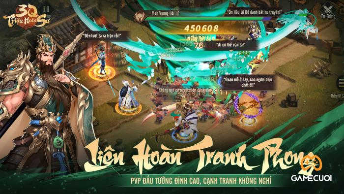 hoan - 3Q Triệu Hoán Sư – Game tháp phòng đấu tướng Tam Quốc mở đăng ký trước 2-700x394