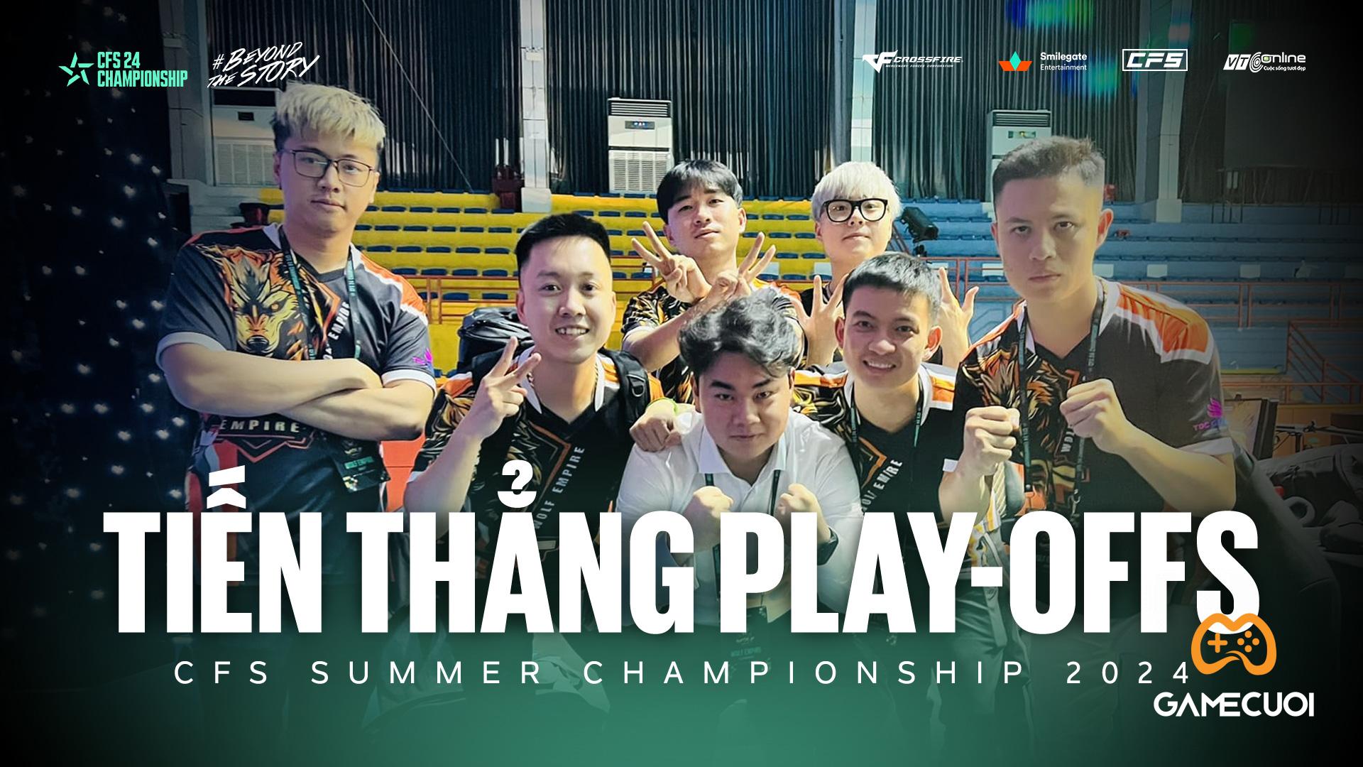 CFS Summer Championship 2024 – Wolf Empire bất ngờ tiễn đương kim vô địch Baisha Gaming về nước