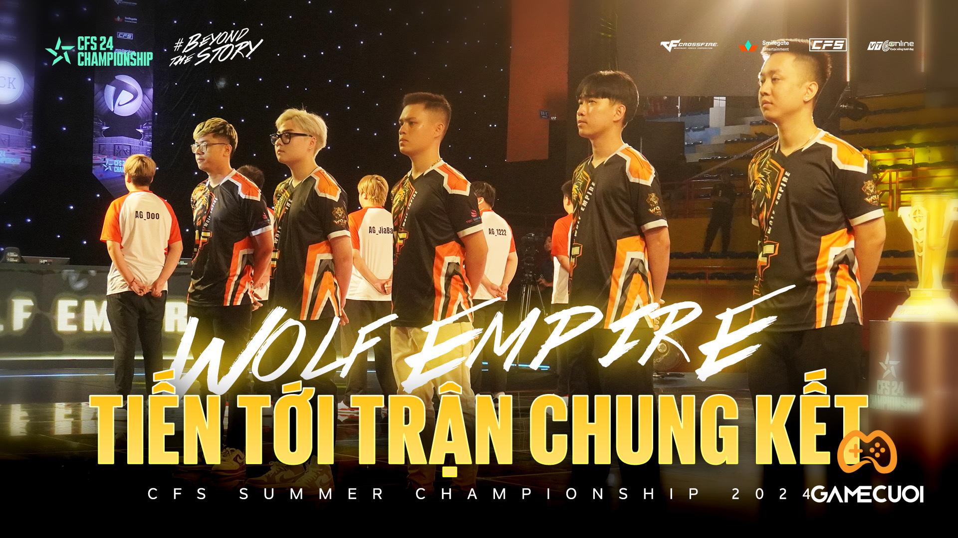 Wolf Empire bước vào ngày thi đấu cuối cùng của CFS Summer Championship 2024