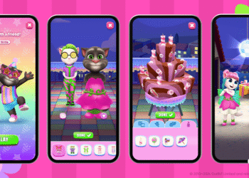 Outfit7 Công Bố Sự Xuất Hiện Đầu Tiên Của Talking Tom trong My Talking Angela 2