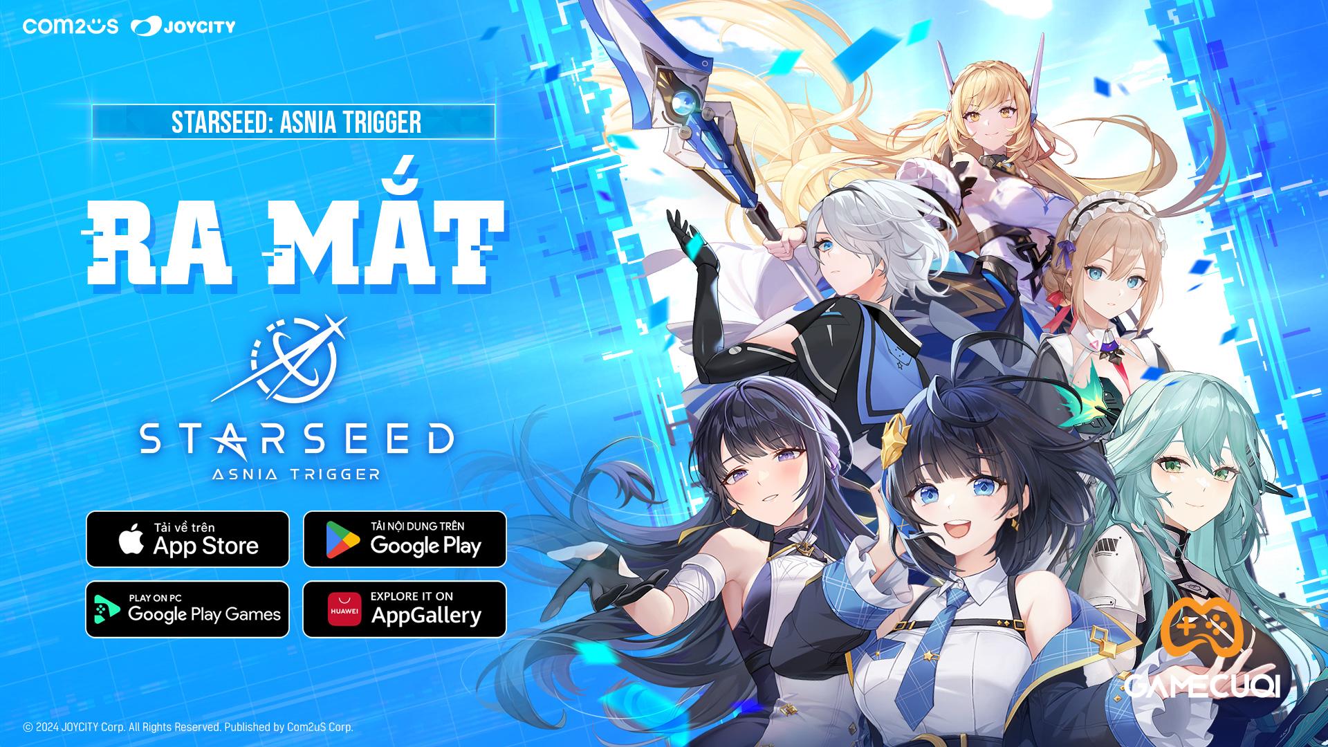 Com2uS ra mắt game RPG STARSEED: ASNIA TRIGGER trên toàn cầu