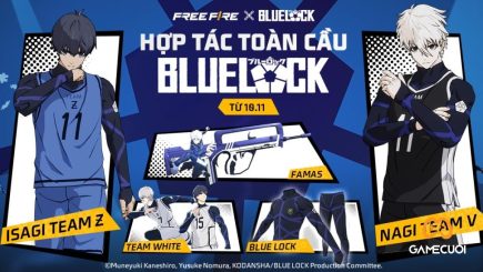 Free Fire x Blue Lock: Hướng dẫn nhận quà miễn phí