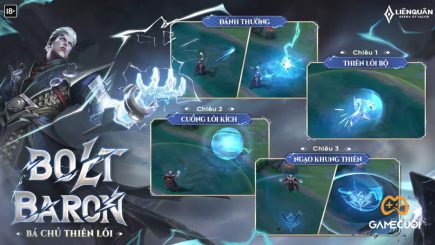 Liên Quân Mobile : cách chơi Bolt Baron leo rank ngon nhất