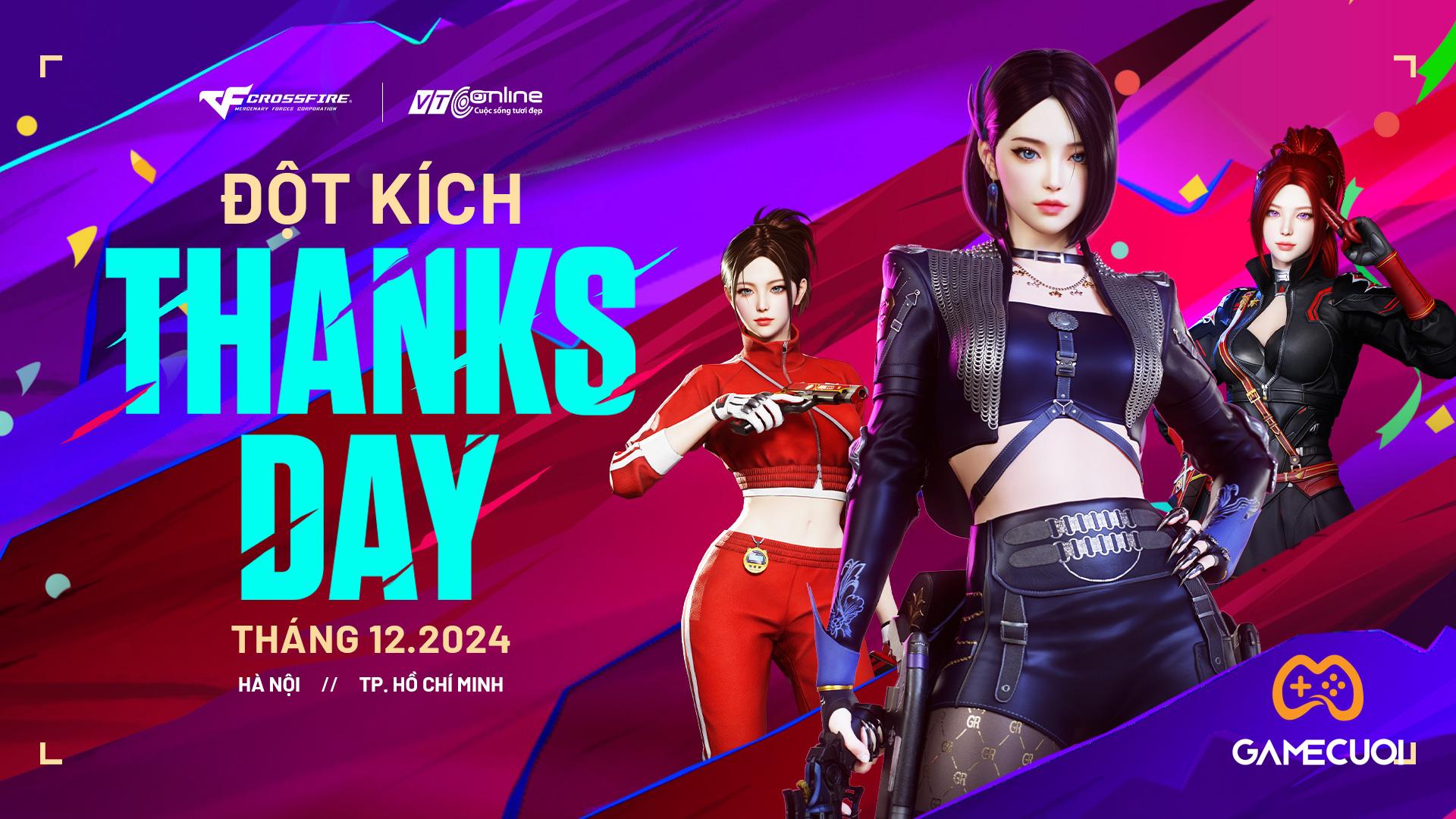 Những hé lộ đầu tiên về Đột Kích Thanks Day 2024