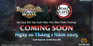 Summoners War x Demon Slayer sẽ được diễn ra vào 10/01 tới đây