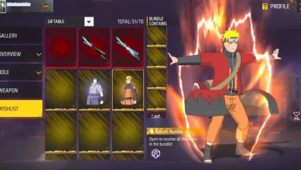 Free Fire X NARUTO SHIPPUDEN sẽ ra mắt vào 10/1 tới đây