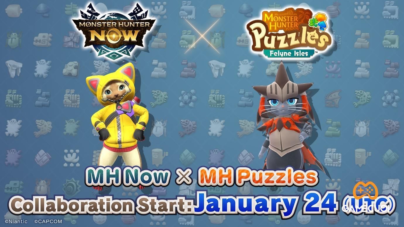 Monster Hunter Puzzles: Felyne Isles hợp tác với Monster Hunter Now!