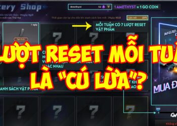 Game thủ Đột Kích “khó hiểu” khi không được reset lượt làm mới Shop kì bí