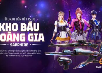 Nghênh đó người đẹp Claire với Kho Báu Hoàng Gia Sapphire Galaxy của Đột Kích