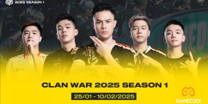 Đột Kích “nổ pháo” Clan War 2025 mùa 1 ngày cận tết