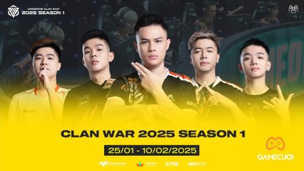 Đột Kích “nổ pháo” Clan War 2025 mùa 1 ngày cận tết