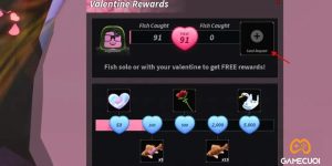 Roblox: Cách hoàn thành sự kiện Valentine trong Fisch