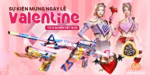 Đột Kích tung loạt vật phẩm Valentine qua Kho Báu Hoàng Gia Ruby và QCMM tự chọn