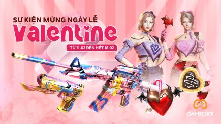 Đột Kích tung loạt vật phẩm Valentine qua Kho Báu Hoàng Gia Ruby và QCMM tự chọn