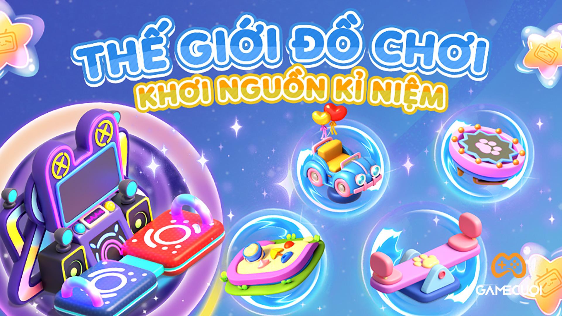 Dreamy Cafe ra mắt bộ nội thất động “Thế Giới Đồ Chơi” dành tặng game thủ