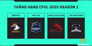 Điểm danh 4 anh hào chính thức bước chân vào CFVL 2025 Season 1