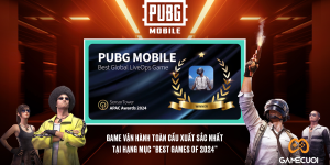 PUBG Mobile giành giải “Best Games of 2024” của Sensor Tower