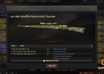 Game thủ Đột Kích “đốt” bao nhiêu tiền cho Kar98k Satellite-NG Thunder?