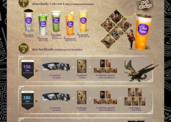 Monster Hunter Wilds hợp tác với hãng trà sữa Chatime Thái Lan