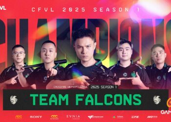 CFVL 2025: Team Falcons nghiền nát Nexttop: Ngôi vương dành cho Đẳng Cấp