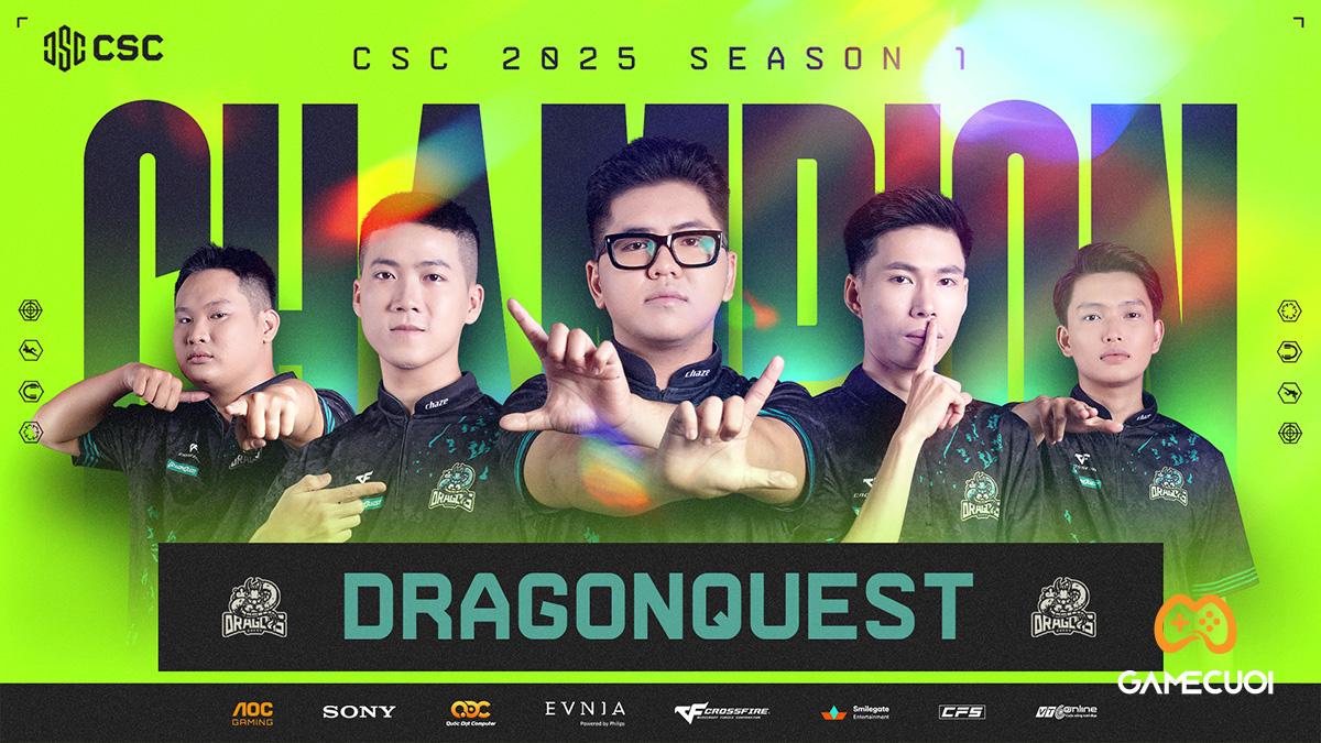 Dragon Quest viết nên câu chuyện cổ tích với ngôi vương CSC 2025 S1