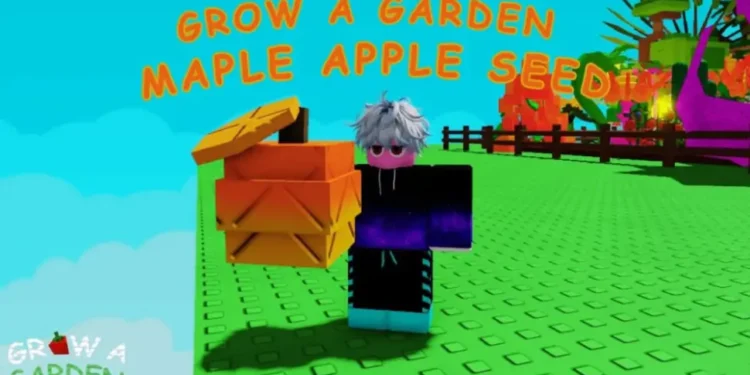 Roblox:  Cách lấy Maple Apple trong Grow a Garden