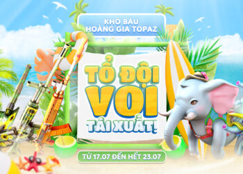 Đột Kích: Game thủ có cơ hội “đấu voi” với Kho Báu Hoàng Gia Topaz Tổ Đội Voi