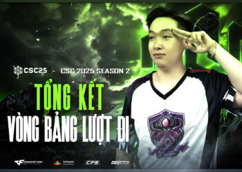 Tổng Kết lượt đi vòng bảng CSC 2025 S2: PG Esports và Very Esport thống trị, Top Gentlemen chia tay đầy nuối tiếc