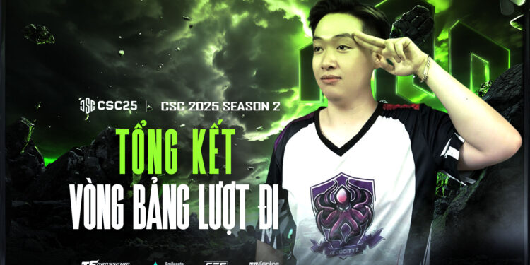 Tổng Kết lượt đi vòng bảng CSC 2025 S2: PG Esports và Very Esport thống trị, Top Gentlemen chia tay đầy nuối tiếc