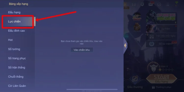 Liên Quân: Cách xem lực chiến dễ nhất
