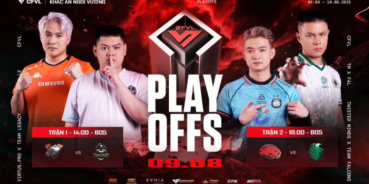 Ngày 1 Playoffs CFVL 2025 Mùa 2: Bất ngờ nối tiếp bất ngờ